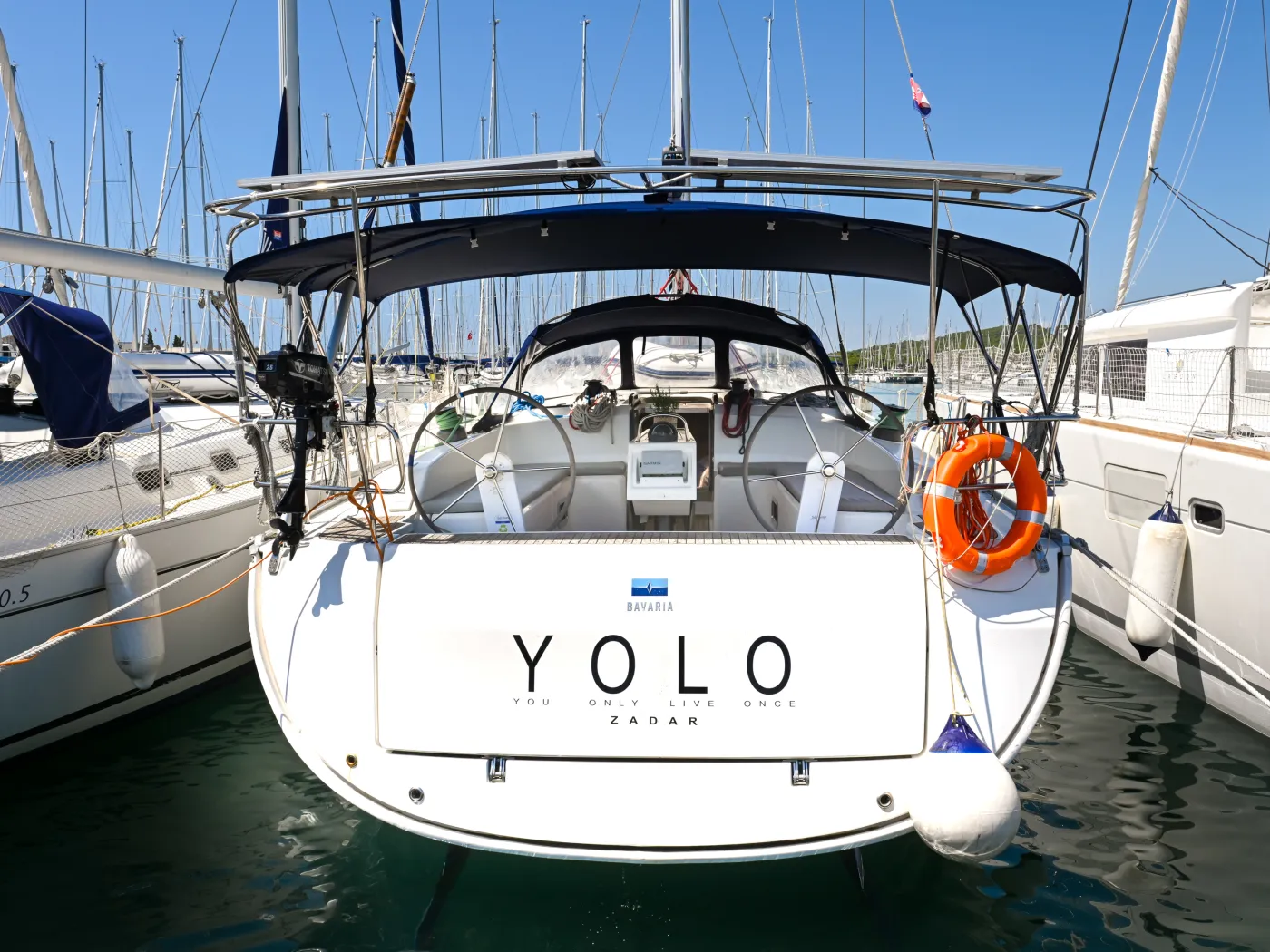 YOLO - Sailboat in Bibinje