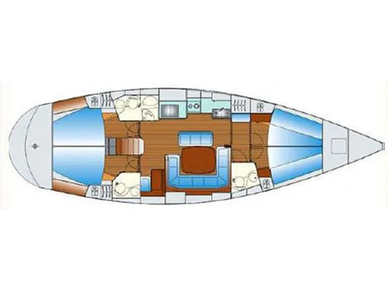 SY Zoe - Sailboat in Kontokali