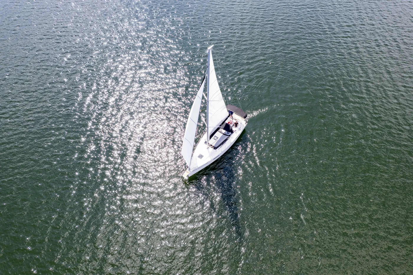 Wyspa Heleny - Sailboat in Sztynort