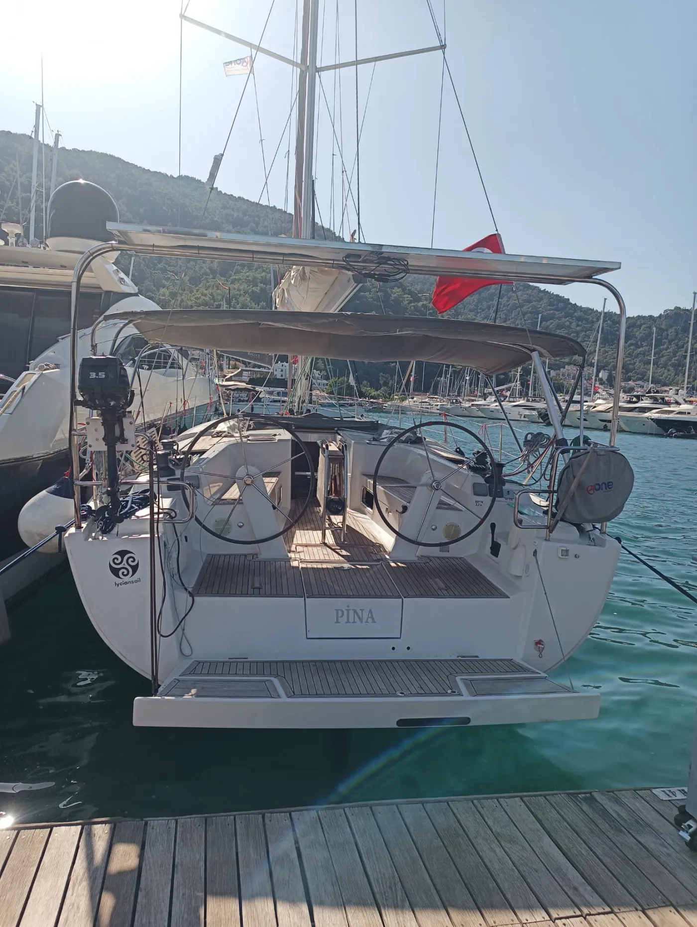 Pina - Sailboat in Karagözler