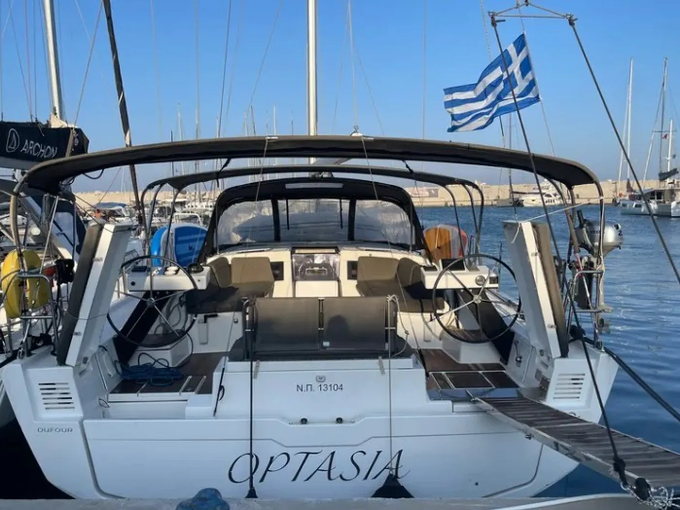 OPTASIA - Sailboat in Rodos