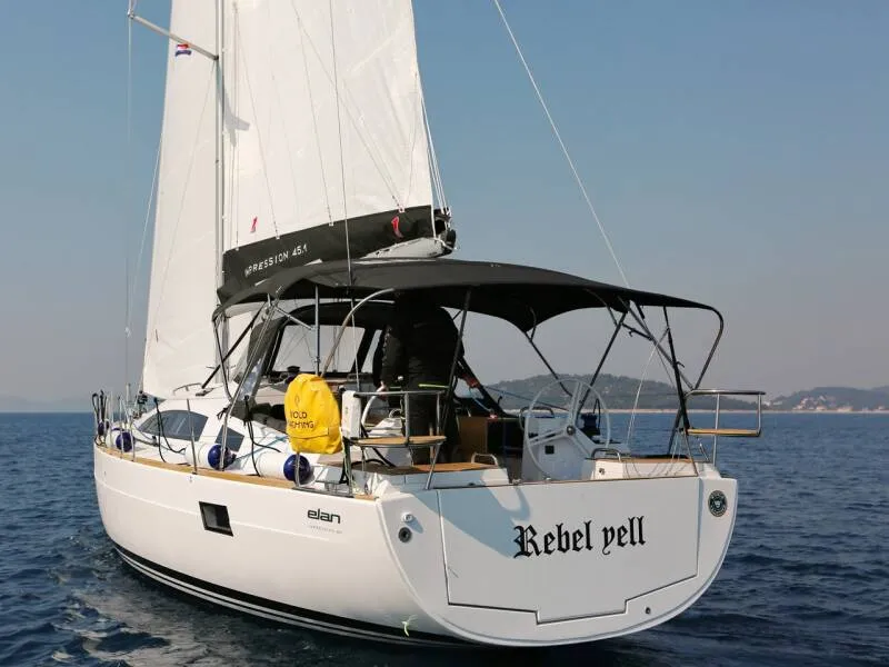 REBEL YELL - Yelkenli içinde Pula
