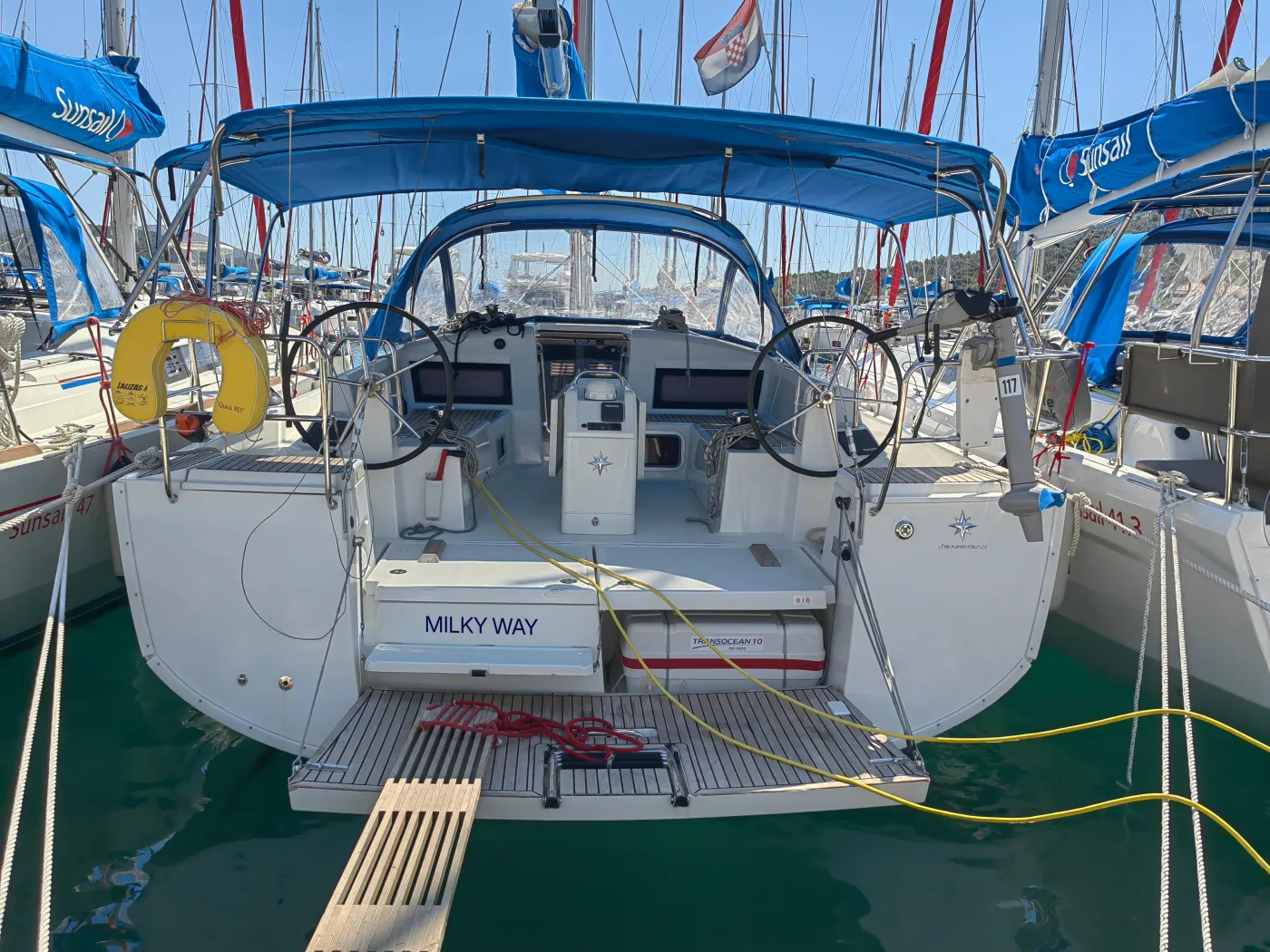 Milky Way - Sailboat in Pula