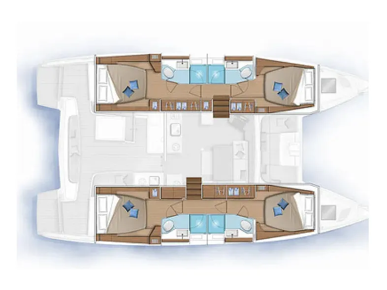 Aurora | AC | Generator | Watermaker - Catamaran in Etoloakarnania