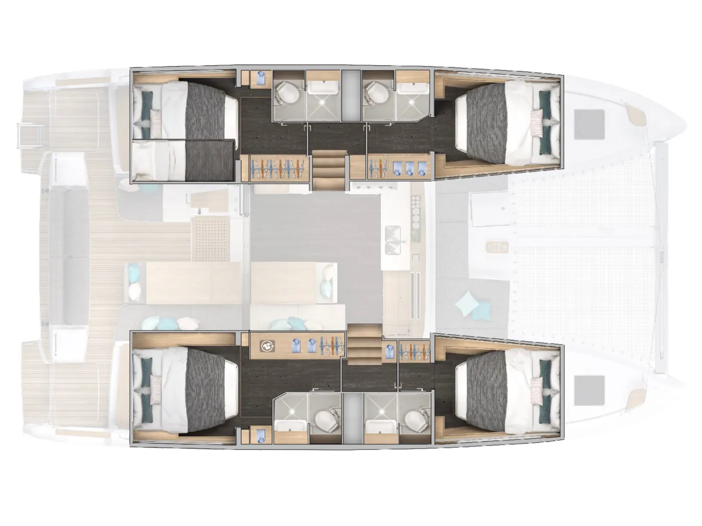 Premium - Catamaran in Papeete