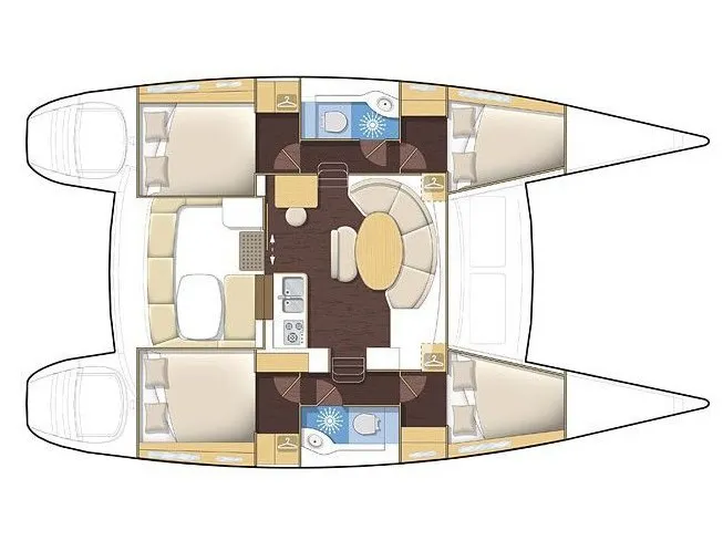 Poe Vai - Catamaran in Papeete