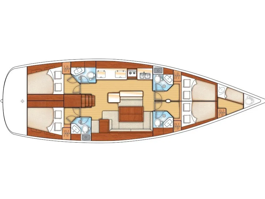 Anchorman - Sailboat in Nidri