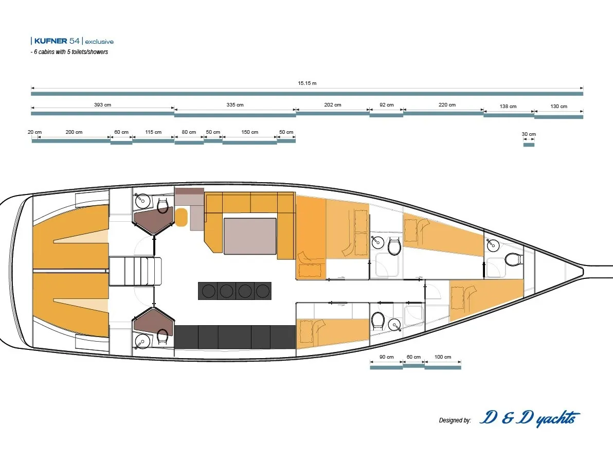 Marcus D&D Kufner 57 - Sailboat in Trogir