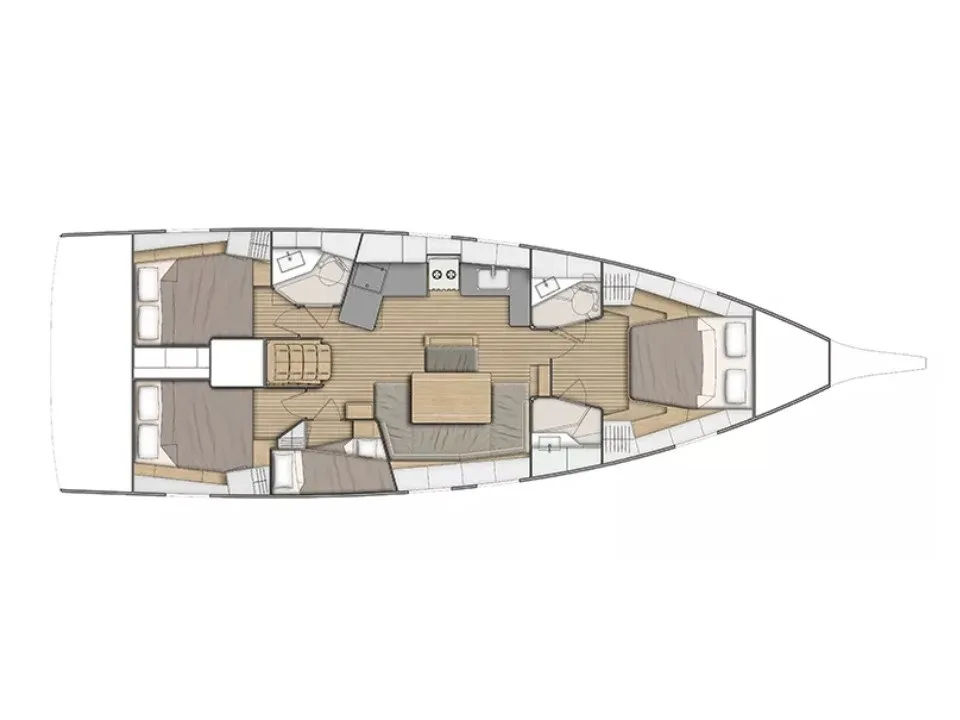 Fedra - Comfort line - Sailboat in Provincia della Gallura Nord-Est Sardegna