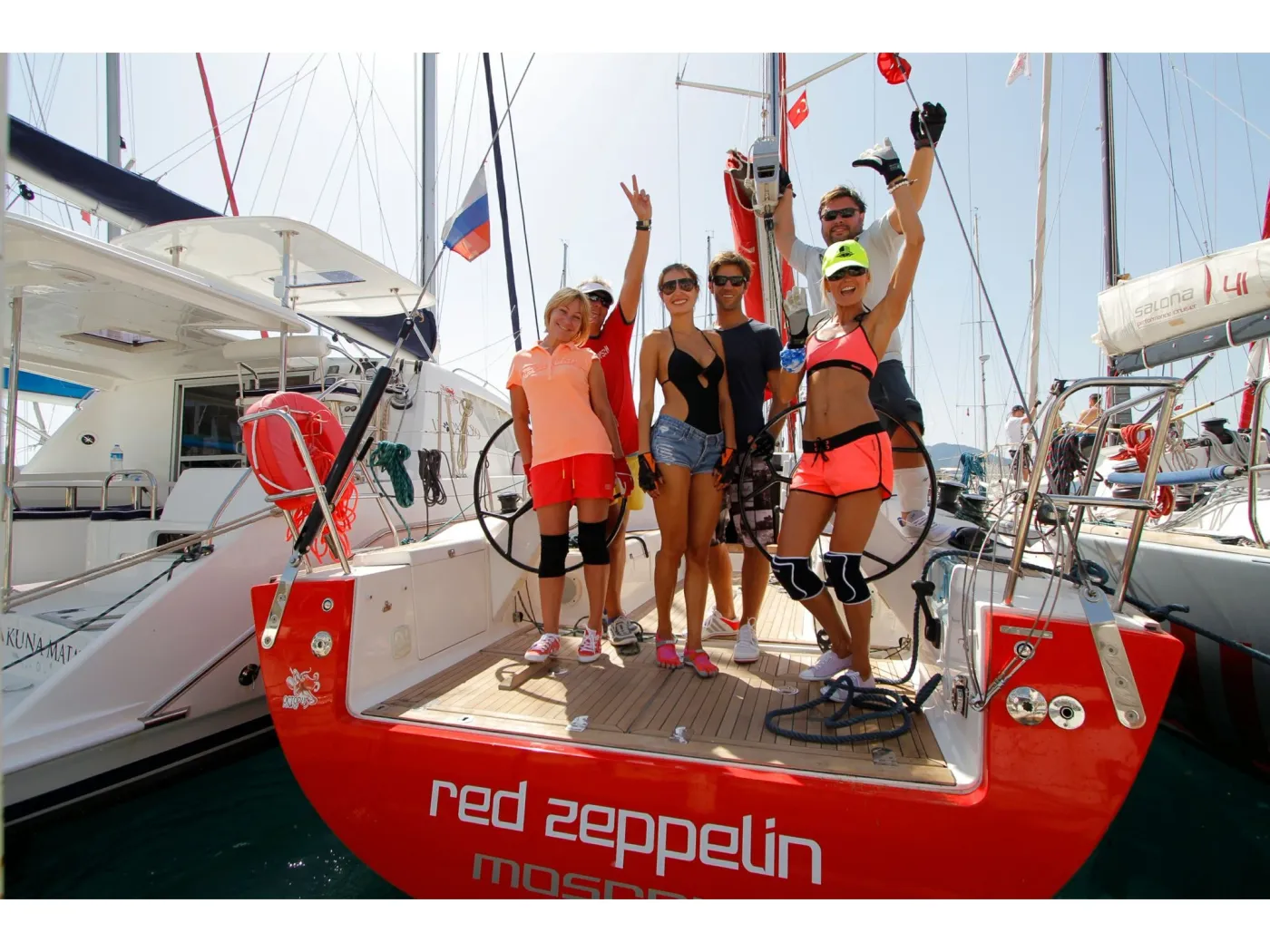 RED ZEPPELIN - Sailboat in Adaköy