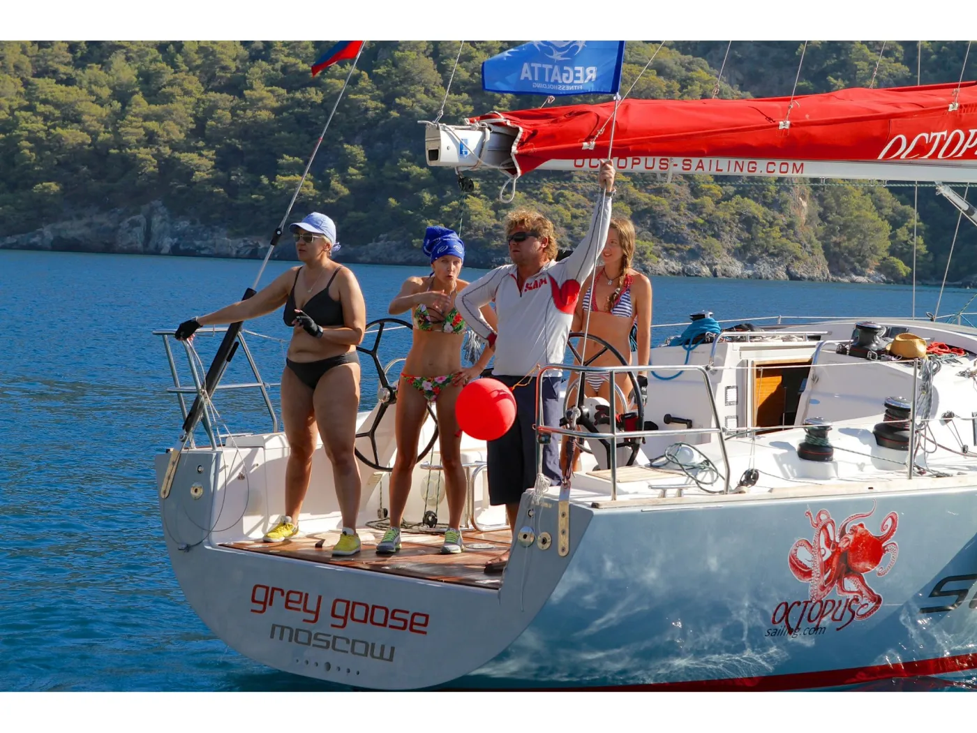 GREY GOOSE - Sailboat in Adaköy