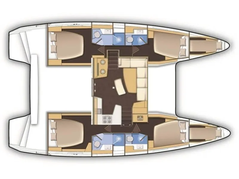 AKTIS (air condition, generator, watermaker) - Catamaran in Alimos