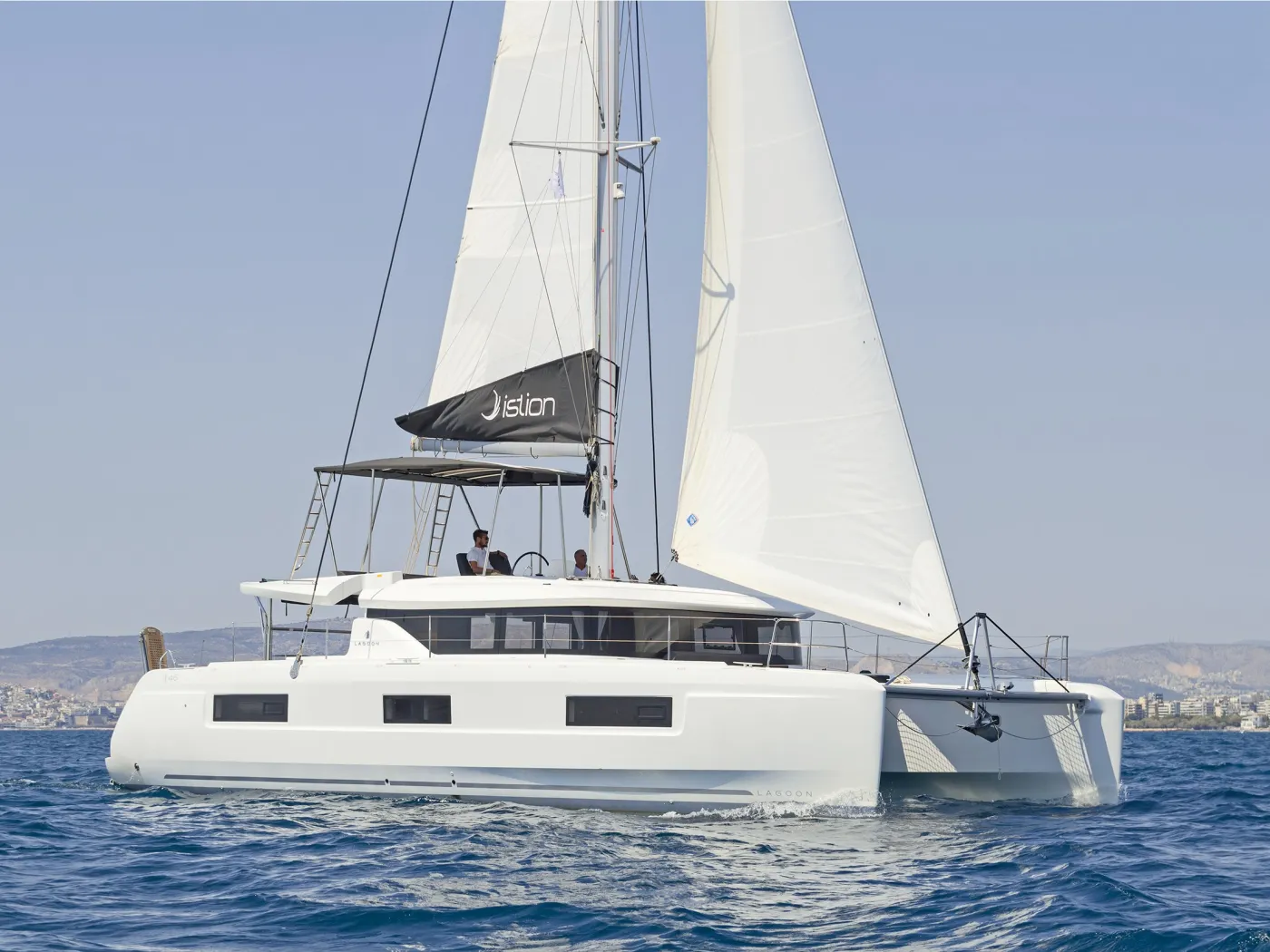 One Thought - Catamaran in Lefkada