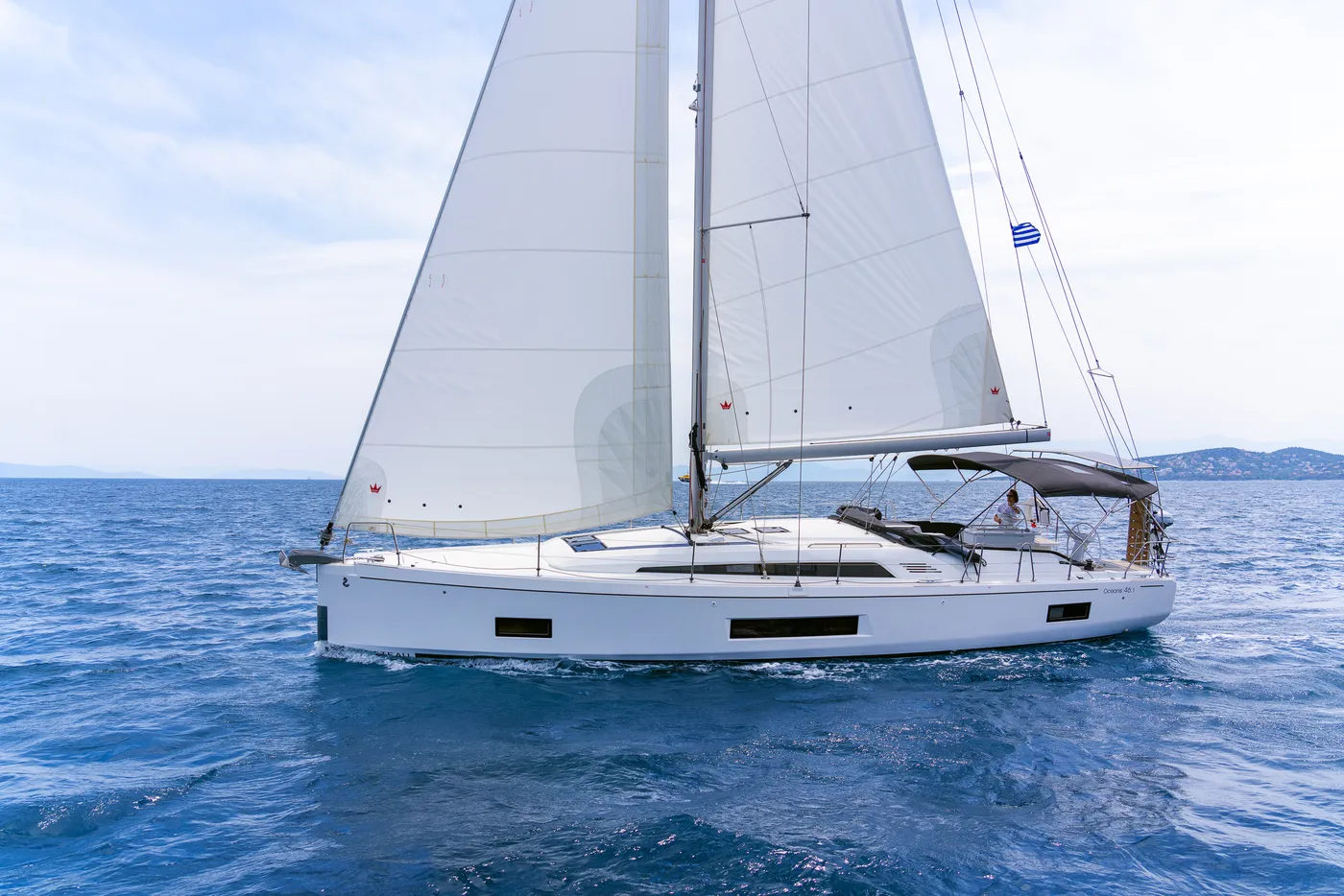 Pebbles - Sailboat in Rodos