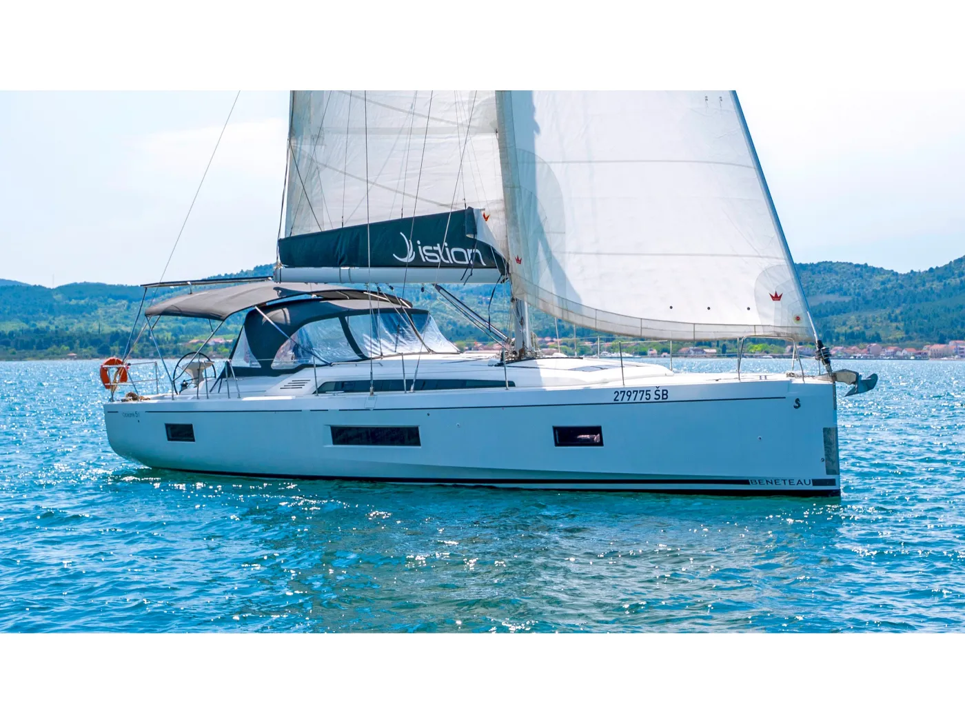 First Heartbeat - Sailboat in Skradin