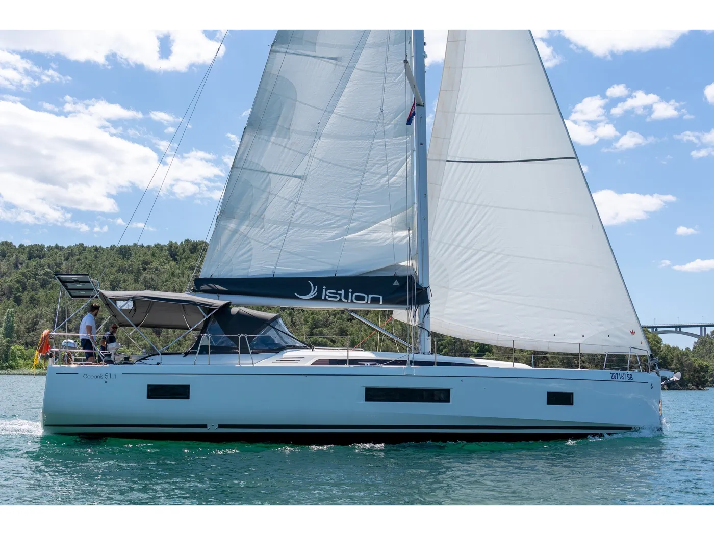 First Friendship - Sailboat in Skradin