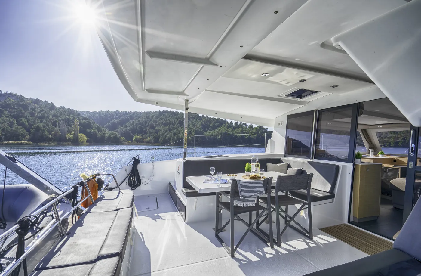 First Step - Catamaran in Skradin