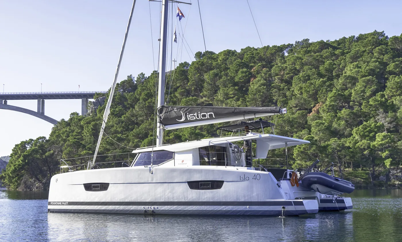 First Step - Catamaran in Skradin