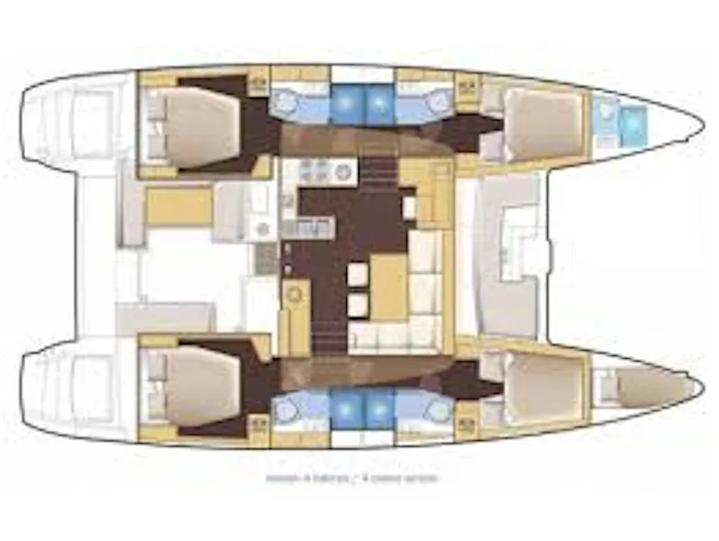 Barchetta IV - Katamaran içinde Pireas