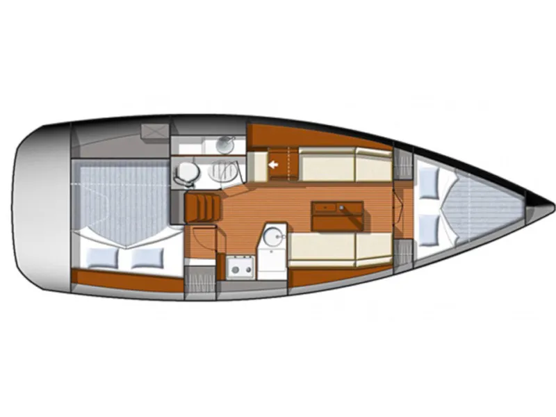Britannia - Sailboat in Kontokali