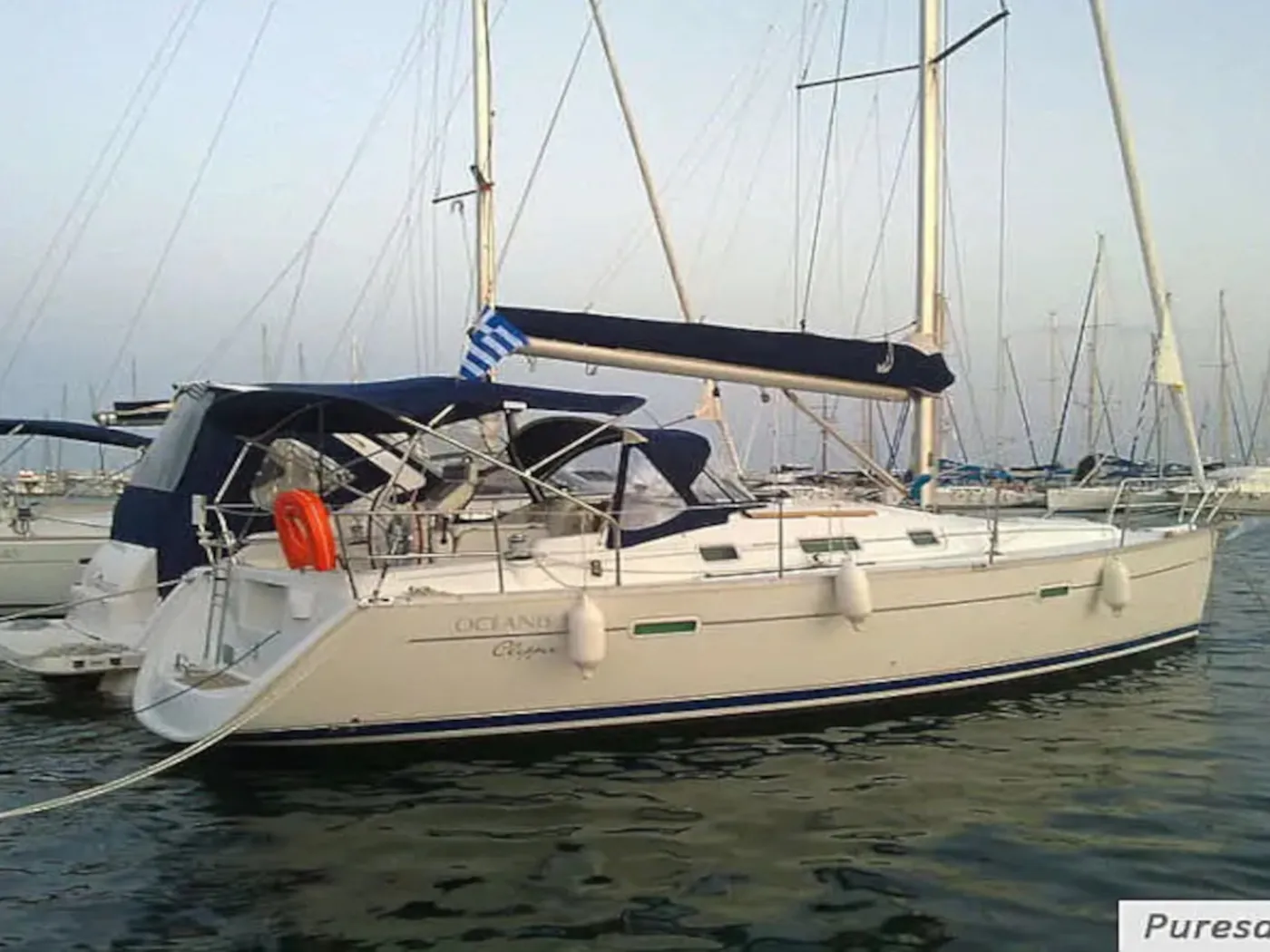 PANORAMA - Sailboat in Skiathos