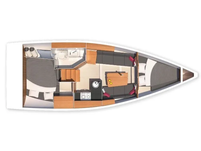 Tendance III - Sailboat in Cogolin