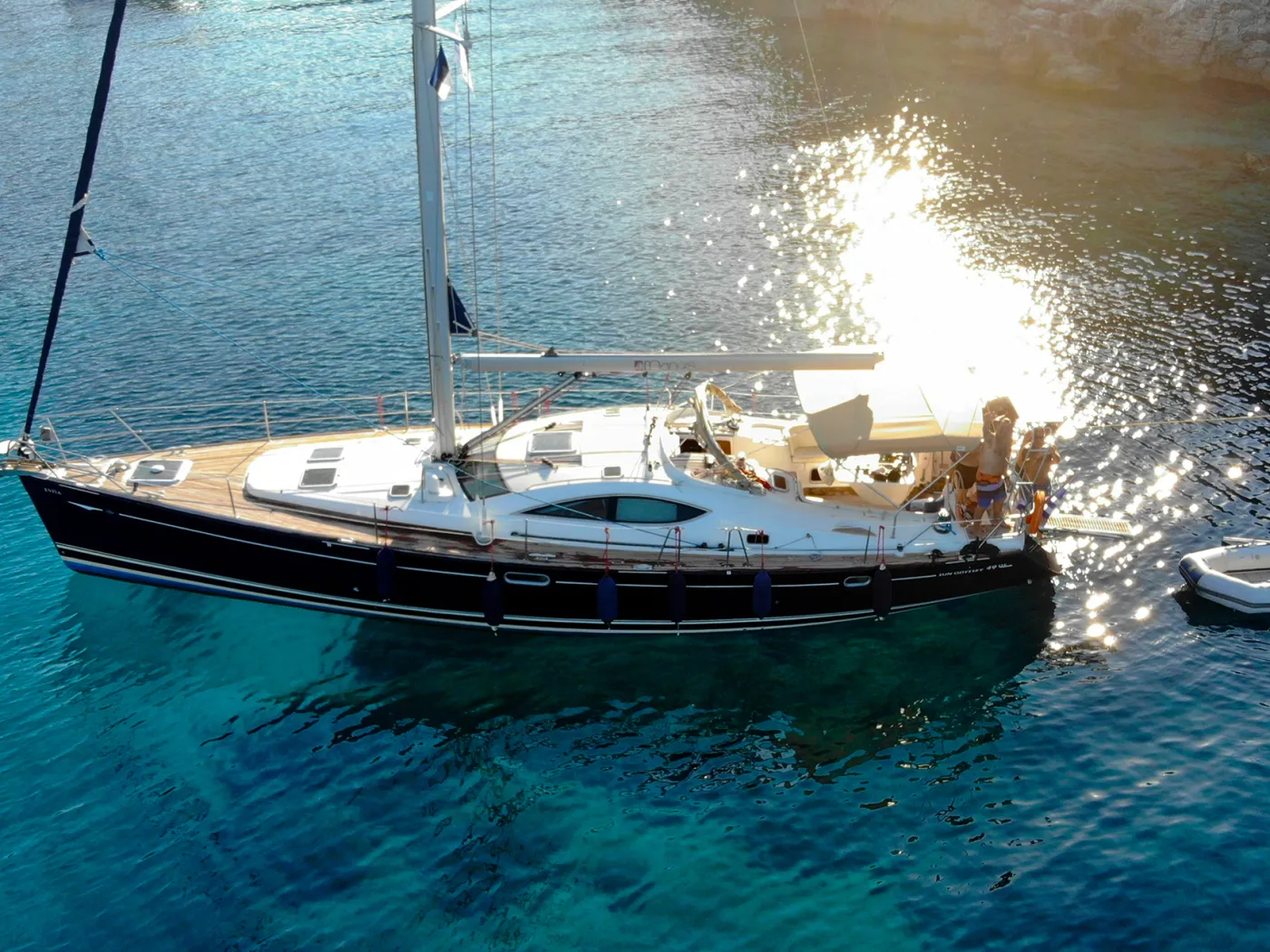 EVITA Boat location in LEFKAS MARINA, D-marin - Sailboat in Lefkada