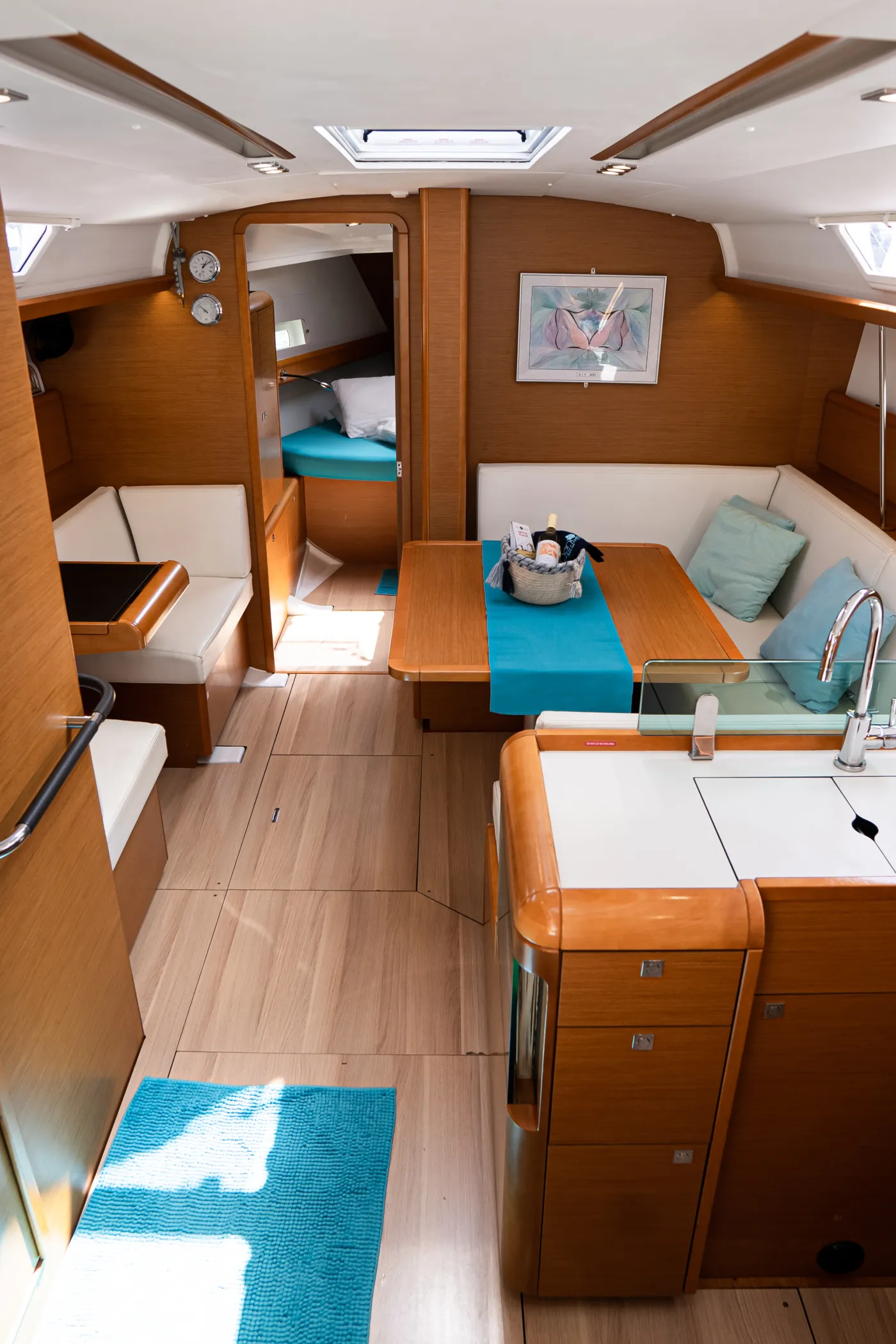 IZZI  Boat location in LEFKAS MARINA, D-marin - Yelkenli içinde Lefkada