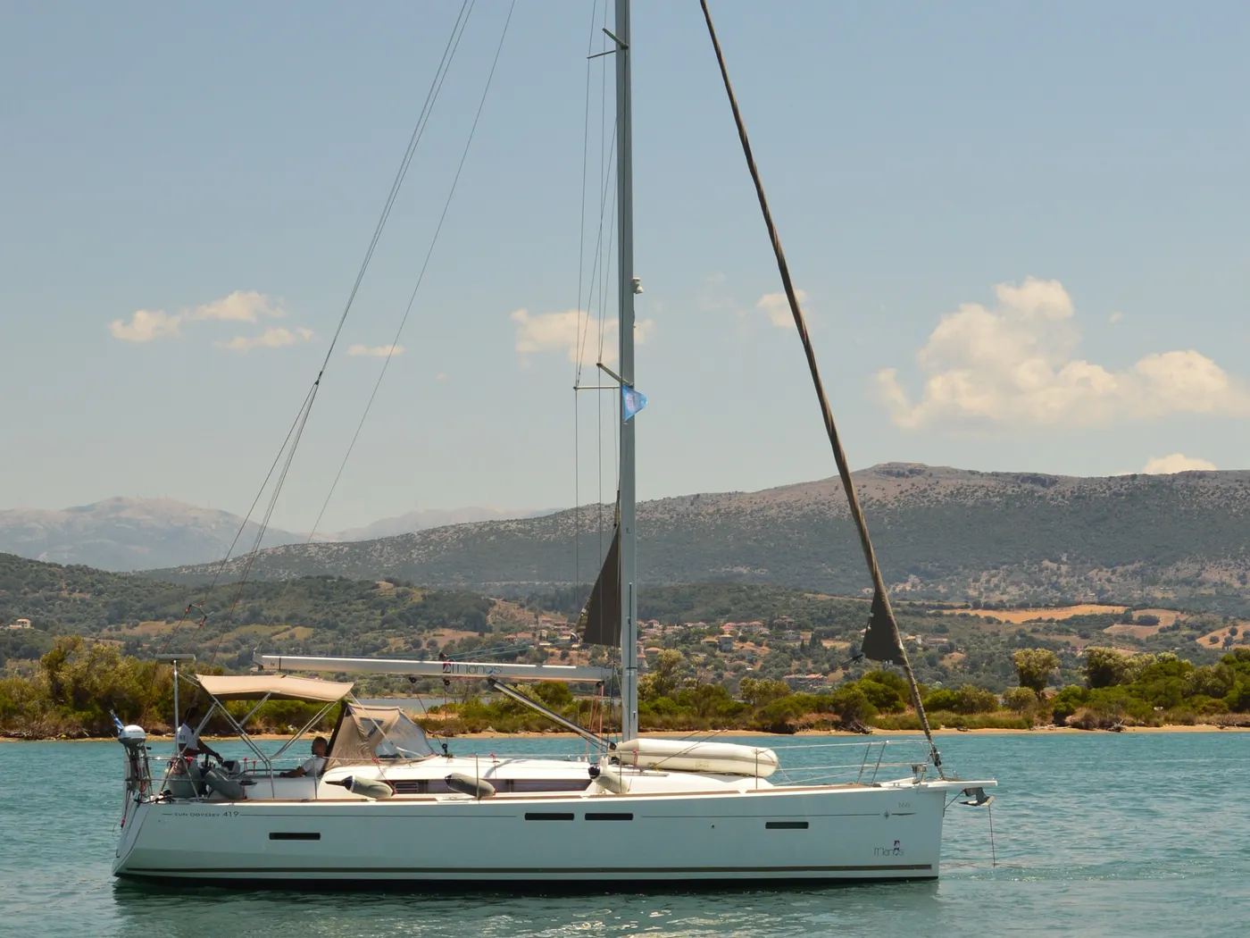IZZI  Boat location in LEFKAS MARINA, D-marin - Yelkenli içinde Lefkada
