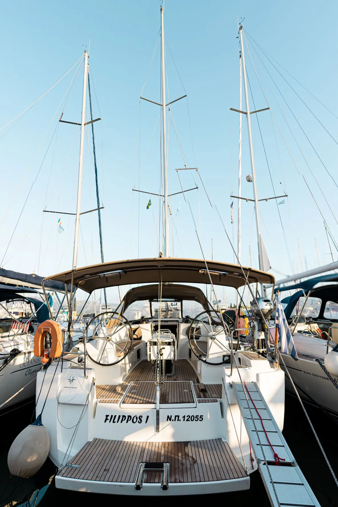 FILIPPOS I  Boat location in LEFKAS MARINA, D-marin  1 SUP FREE - Sailboat in Lefkada