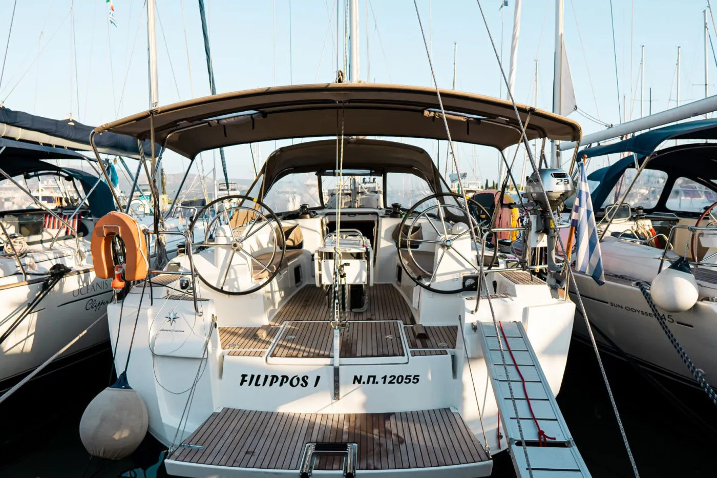 FILIPPOS I  Boat location in LEFKAS MARINA, D-marin  1 SUP FREE - Sailboat in Lefkada