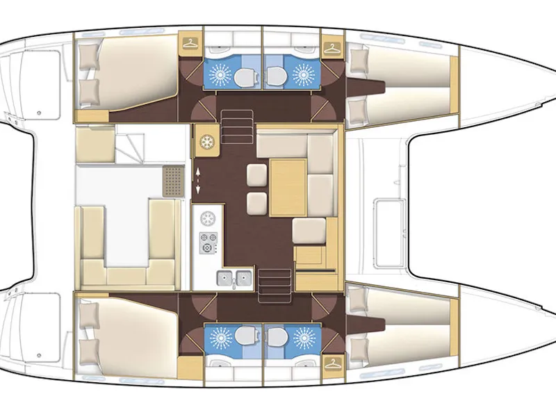 AF-LAG400 - Catamaran in Alimos