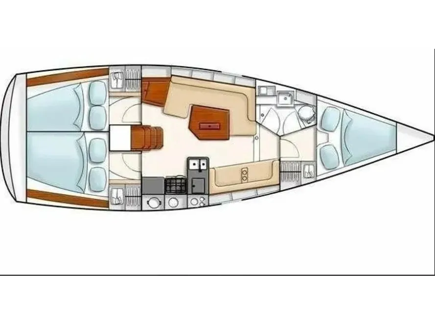 AF-H350 - Sailboat in Lefkada
