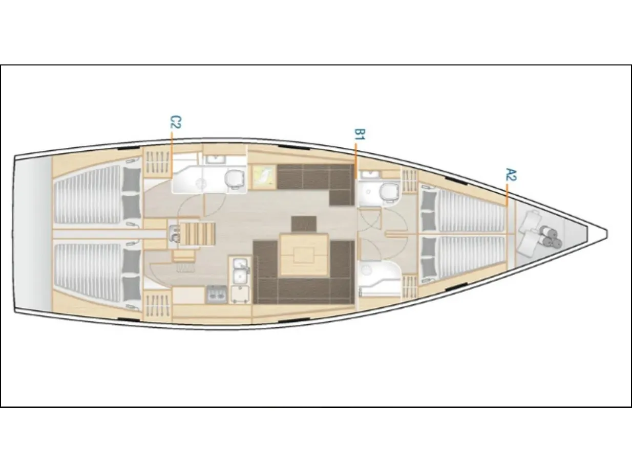 AF-H458 - Sailboat in Alimos