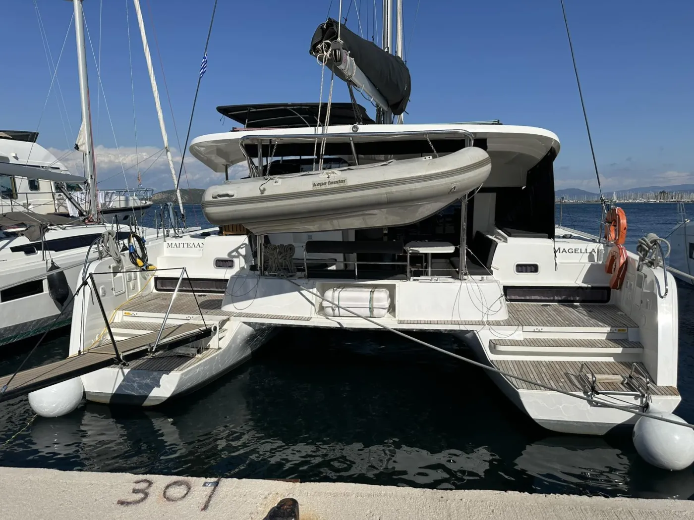 Magellan - Catamaran in Lefkada
