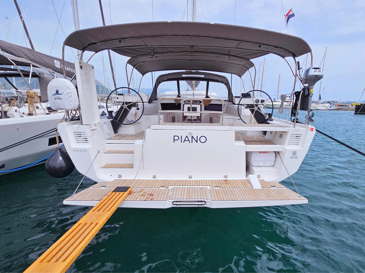 Piano - Sailboat in Rogoznica