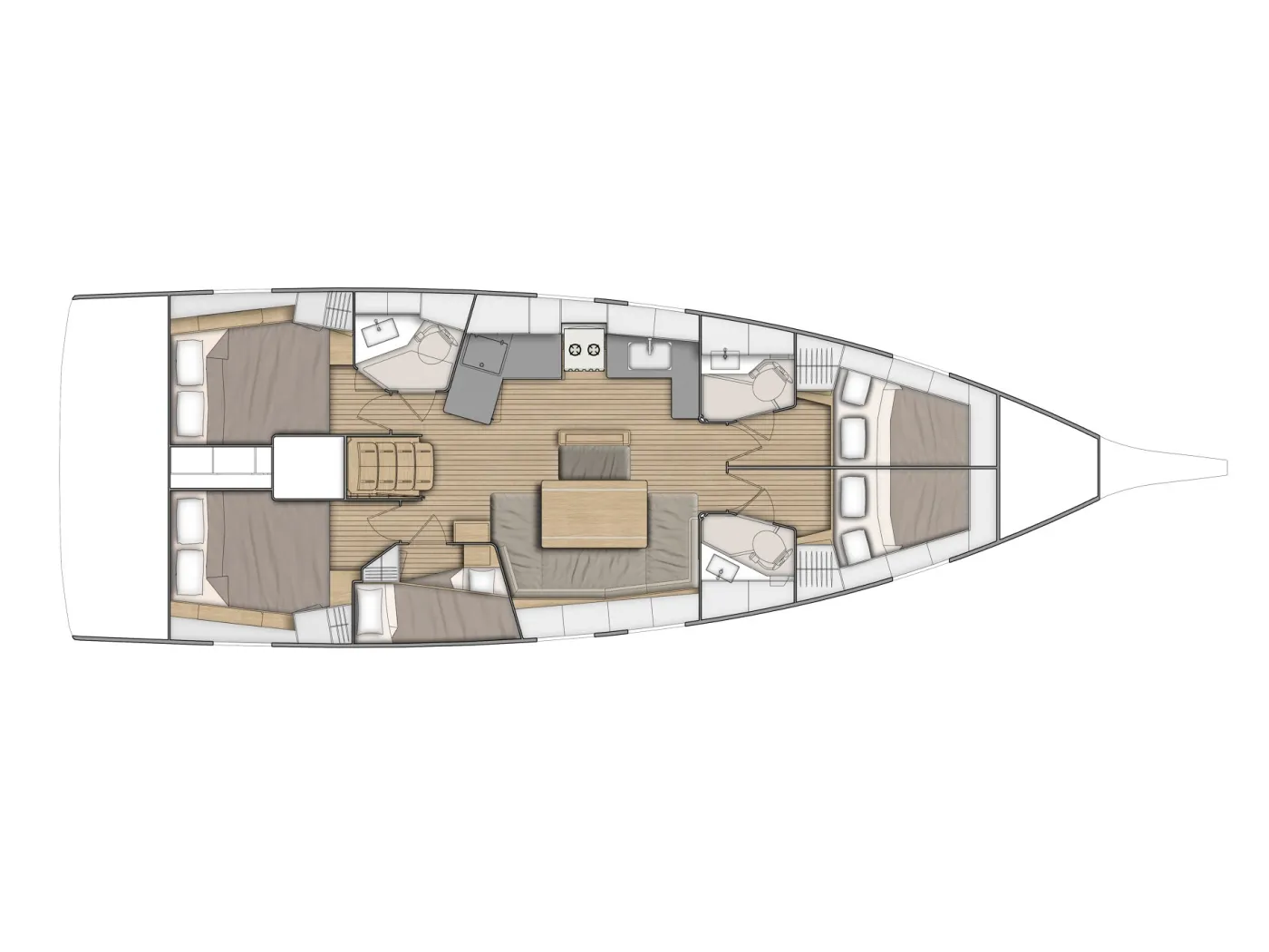 PRINCESS MIA - Sailboat in Split
