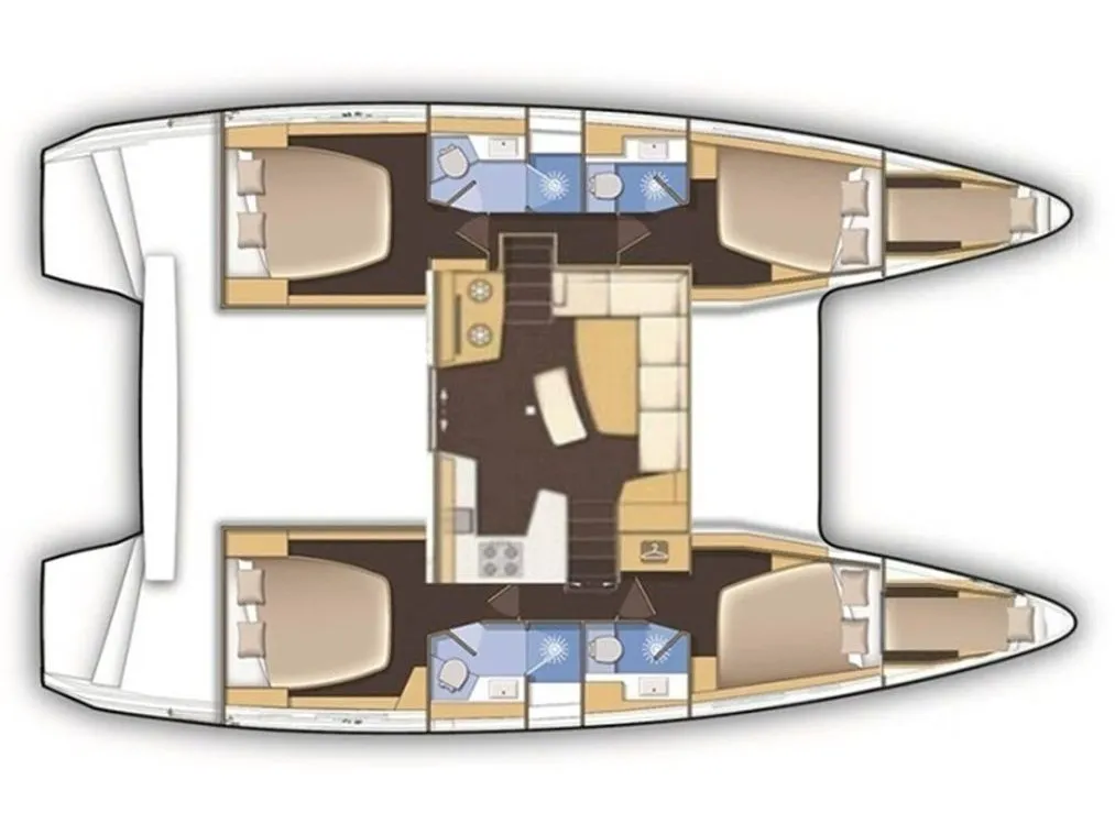 Zoey - Catamaran in Kontokali