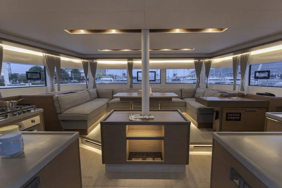 Captain Morgan - Catamaran in Marina