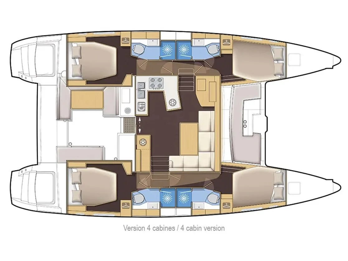 Lorena - Catamaran in Le Marin