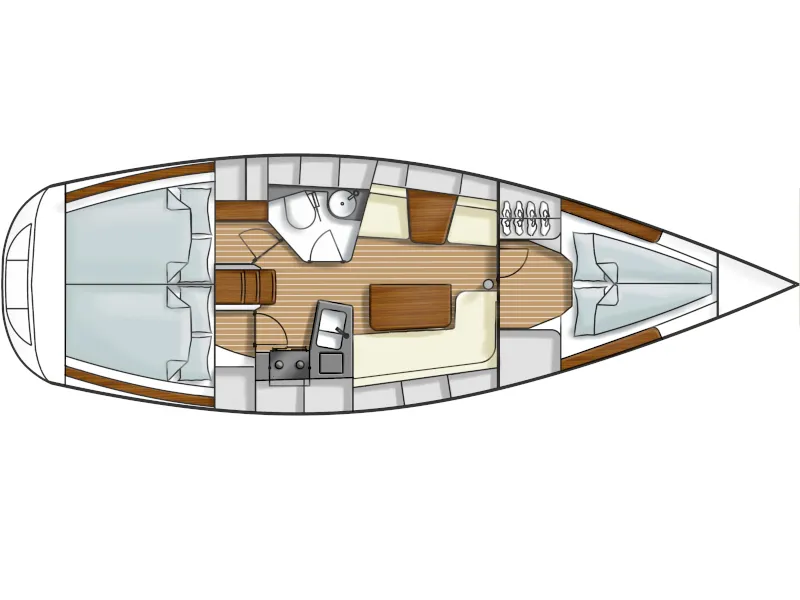 9 Muses - Sailboat in Nikiti