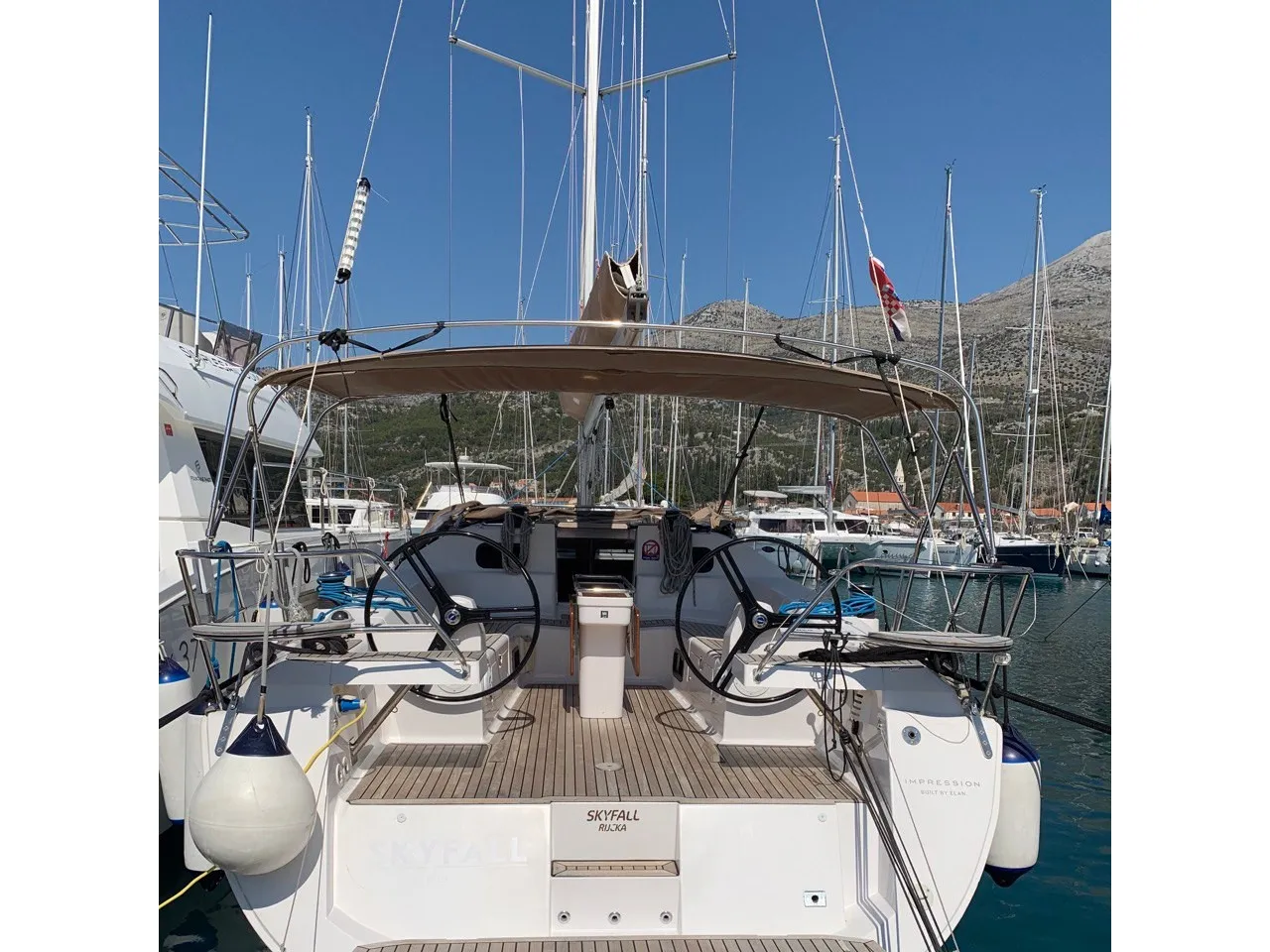 Skyfall - Sailboat in Slano