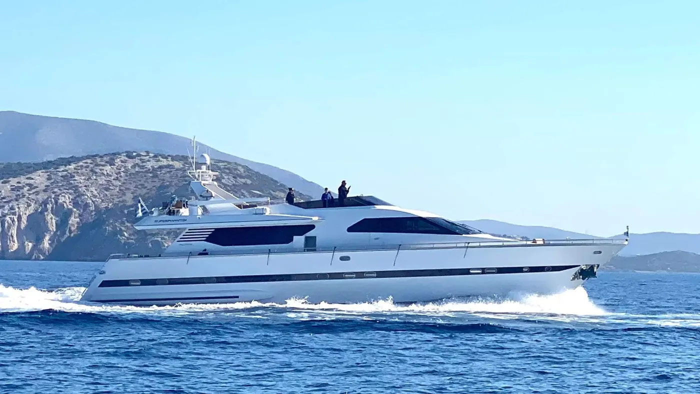 Superphantom - Motor Yat içinde Mikonos
