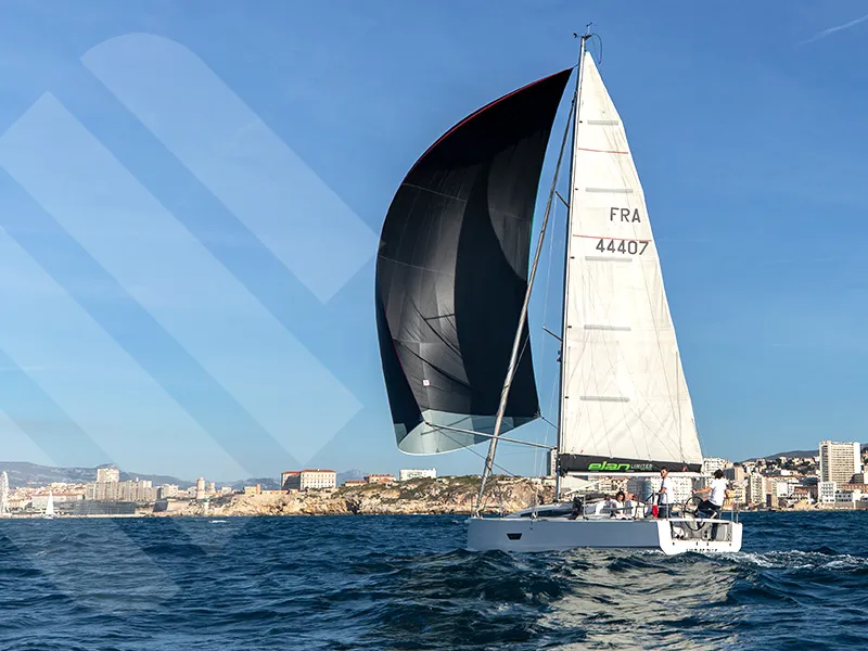 Kind of Blue - Sailboat in Marseille