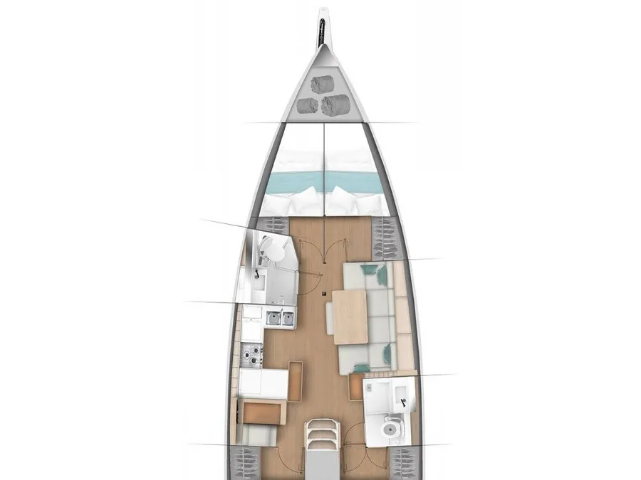 Irini - Sailboat in Kontokali
