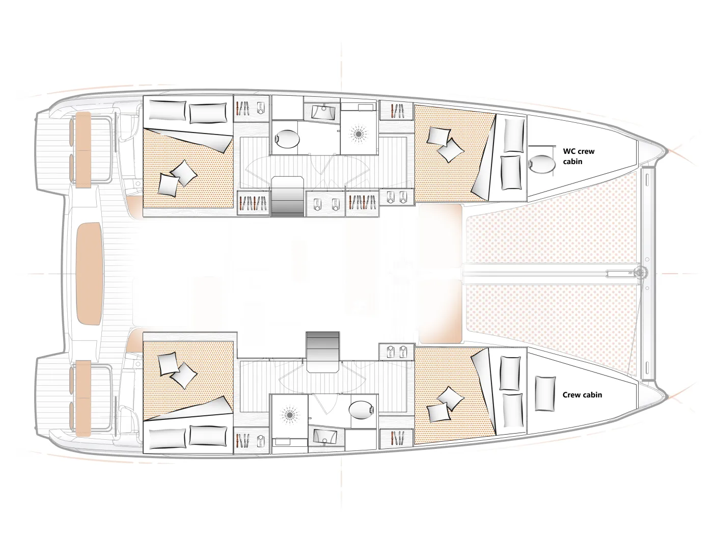 Axieros II - Catamaran in Ligia