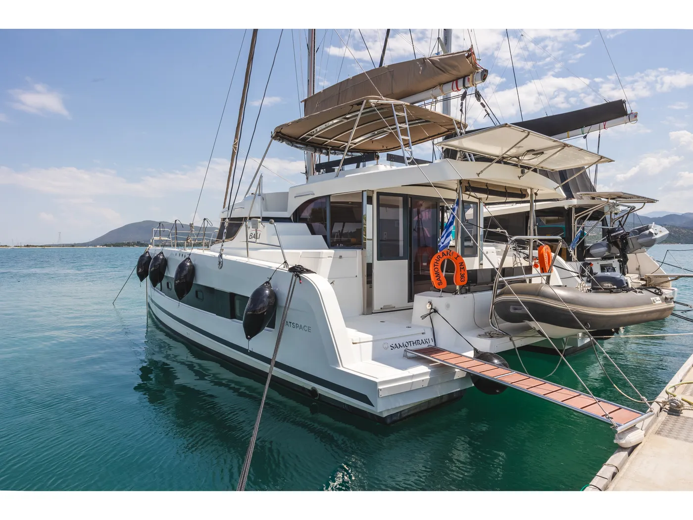 Samothraki 1 - Catamaran in Ligia