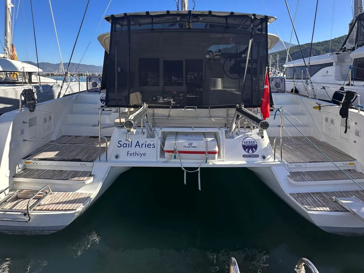 Miber Aries - Catamaran in Karagözler