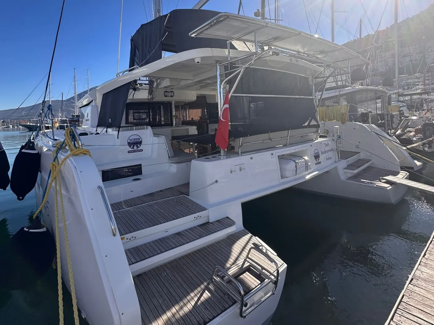 Miber Andromeda - Catamaran in Karagözler