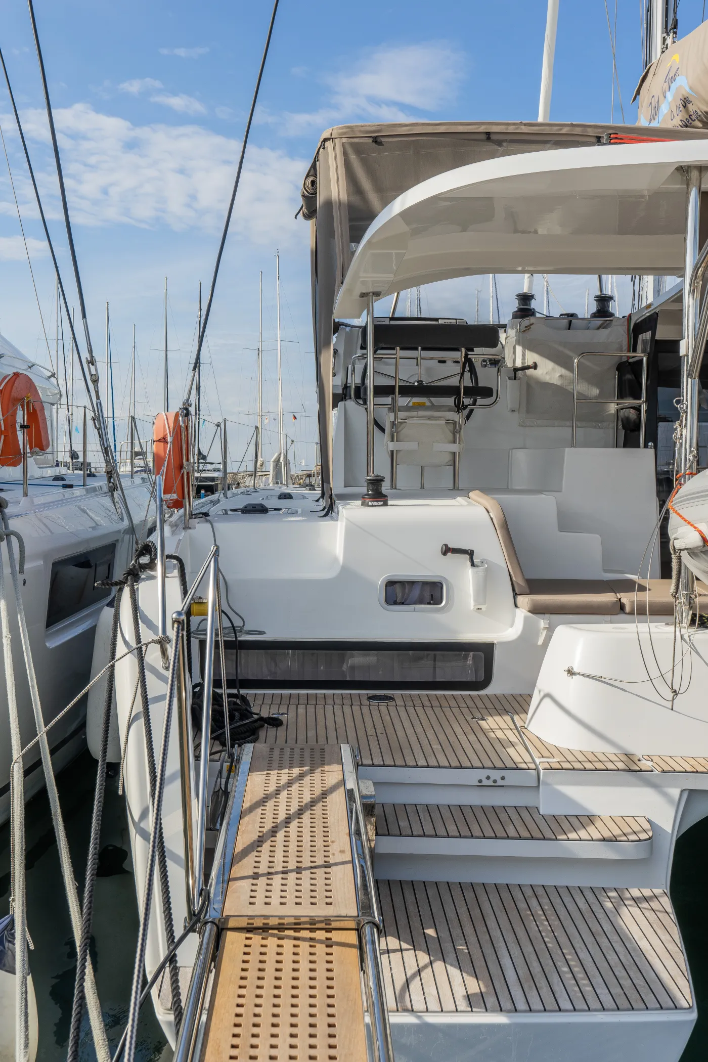 DAY ONE - Catamaran in Piso Livadi